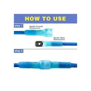 haisstronica 200 conectores de pala termocontraíble color_4