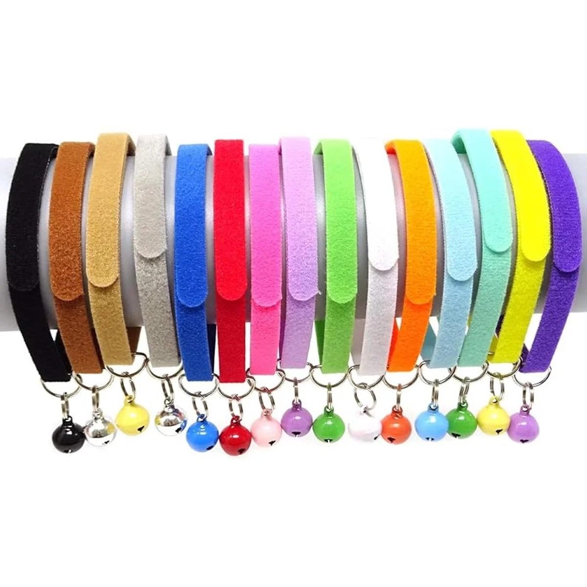 honbay 14 largo bandas de velcro ajustable Cachorro ID