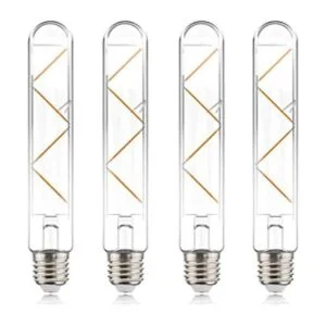 helloify T10 Bombilla tubular LED Edison regulable