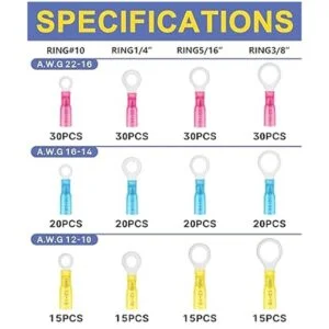 haisstronica 260 conectores de anillo termorretráctil de_2