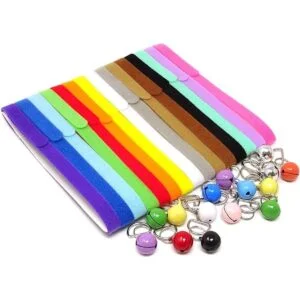 honbay 14 largo bandas de velcro ajustable Cachorro ID