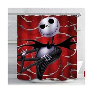 hipaopao Nightmare Before Christmas Juego de cortinas de_1