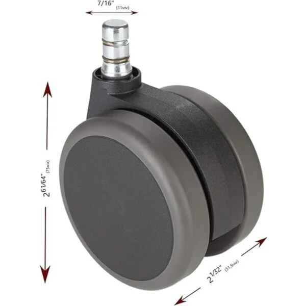 hjh OFFICE 5 x Ruedas de suelos duros 716 inch 11_3