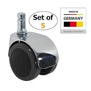 hjh OFFICE 5 x diseño cromado ruedas 716 inch 11 mm2_2