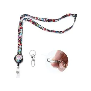 grekywin flores cuello de cordón para identificación_2