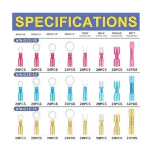 haisstronica 520 conectores de alambre termorretráctiles_2