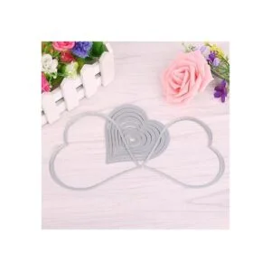 honbay 10pcs Set Corazón de metal muere Plantillas de