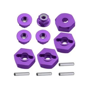 hobbypark 12 mm. Aluminio Rueda Hex Drive Hub adaptadores_5