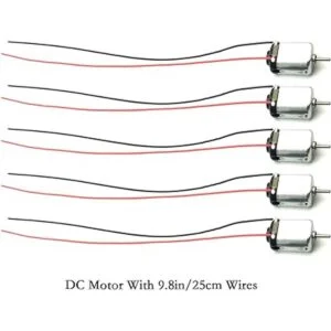 eudax 15 Pcs rectangular DC Motor Mini Electric Motor_5