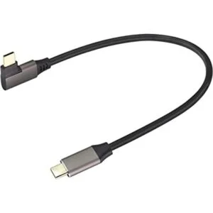 extensión USB 3.1 tipo C a tipo C de 90 grados de 60W y 3A_1