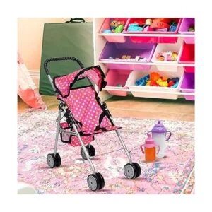 fash n kolor Cochecito de muñeca con cesta Mi primer_2
