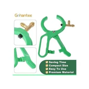 gohantee R134A Tapón lateral 2 en 1 para grifo de lata de_2