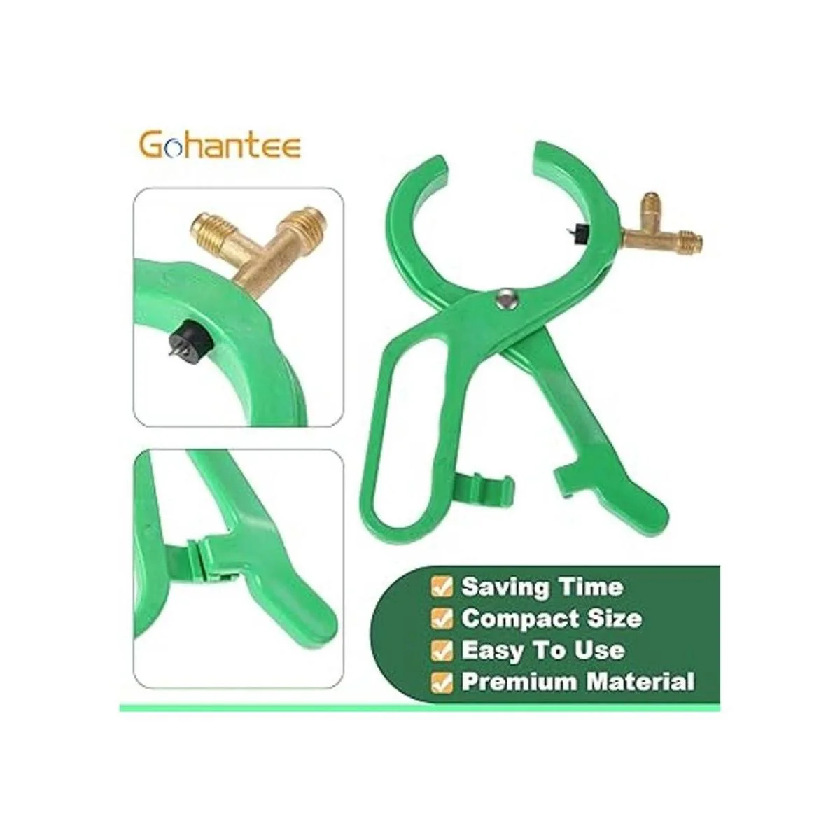 gohantee R134A Tapón lateral 2 en 1 para grifo de lata de_2