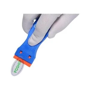 foshio 1.5 Mini de afeitar doble filo de plástico_4