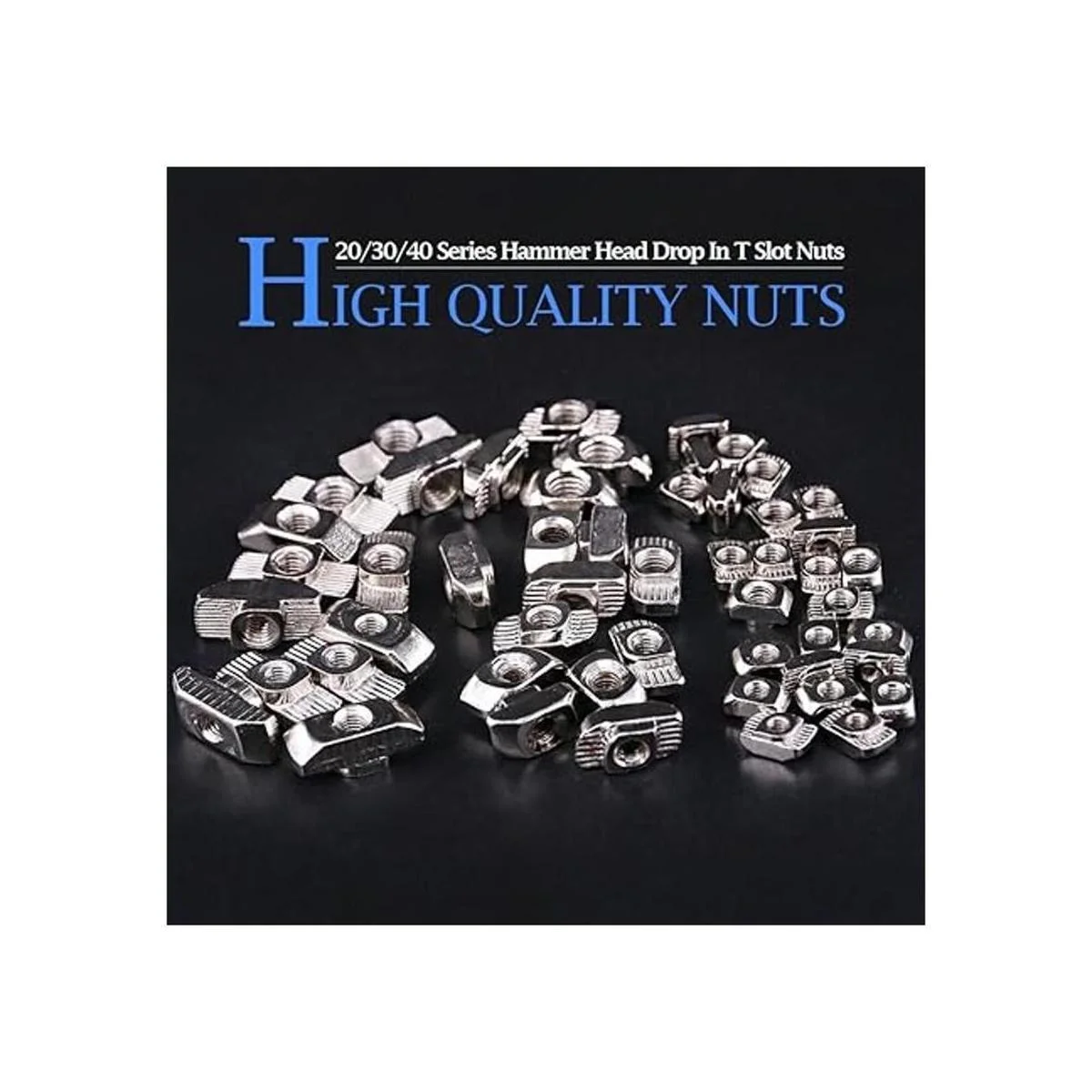 glarks 150pcs M3 M4 M5 M6 europeo gota de cabeza de