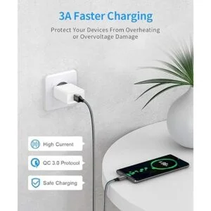 etguuds Cable USB C de carga rápida 4 unidades 13610_3