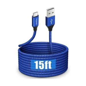 etguuds Cable USB C de 15 pies cable USB extra largo_1