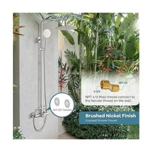 gotonovo Sistema combinado de accesorios de ducha para_2