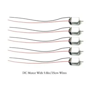 eudax 5 Pcs rectangular DC Motor Mini Electric Motor 1.5_3