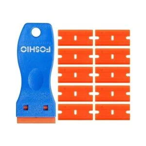 foshio 1.5 Mini de afeitar doble filo de plástico_1