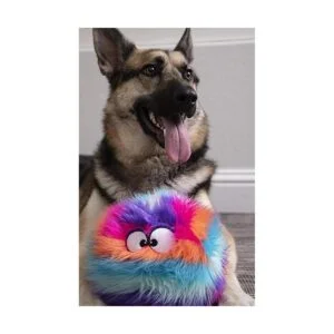 goDog Furballz ChewResistant Durable Squeaker Plush Pet_5