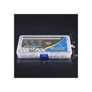 glarks 150pcs M3 M4 M5 M6 europeo gota de cabeza de