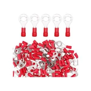 glarks 100pcs 22 M6 Anillo de calibre 16 de aparatos