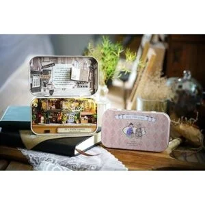 flever Dollhouse miniatura DIY House Kit creativo