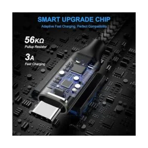 etguuds Cable USB C de carga rápida 4 unidades 13610_2