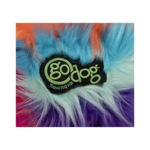 goDog Furballz ChewResistant Durable Squeaker Plush Pet_4