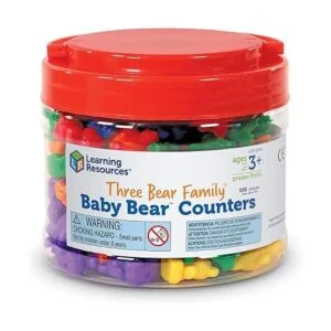 fichas con forma de Bebé Oso 102 unidades._5