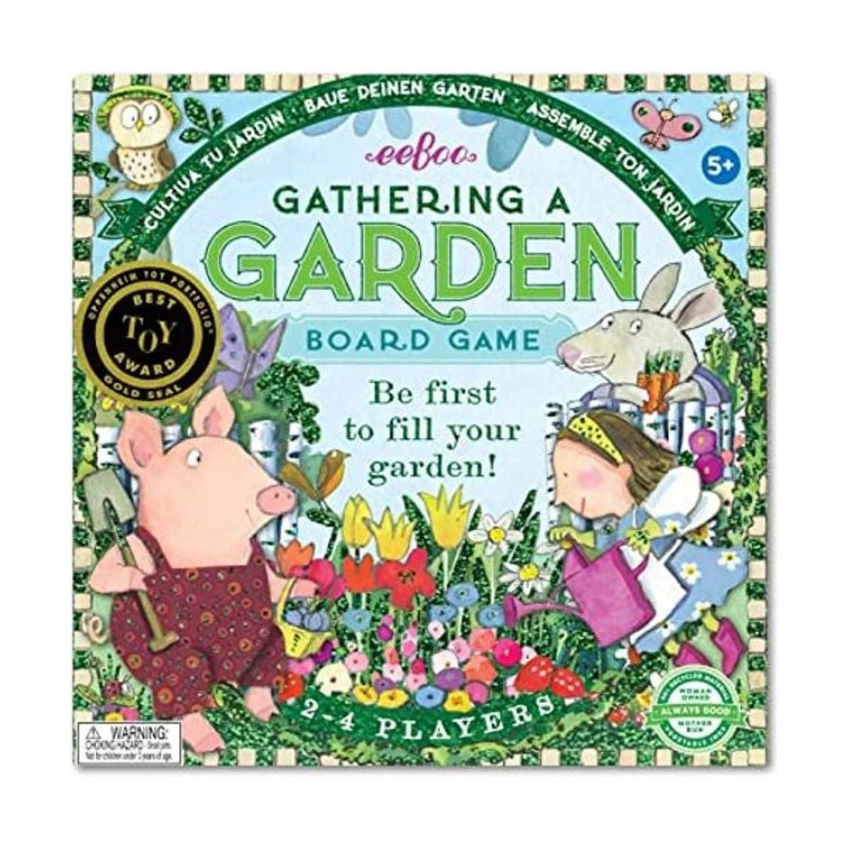 eeBoo Reunir un juego de mesa de jardín_1