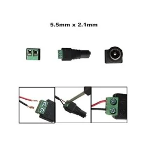eleidgs DC 12 V 4 A conmutación adaptador de fuente de_3
