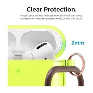 elago Funda transparente compatible con AirPods Pro alta_5