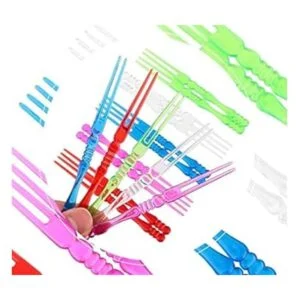 erioctry 400 púas desechables de plástico de 4 pulgadas_2