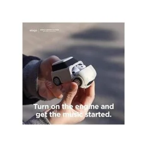 elago Funda para AirPods de coche con llavero compatible