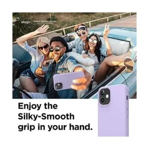 elago Compatible with iPhone 12 Mini Case Liquid Silicone_3