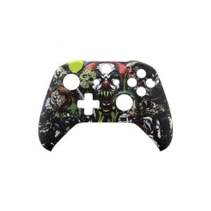 eXtremeRate Soft Touch Scary Party Patterned Faceplate