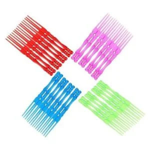 erioctry 400 púas desechables de plástico de 4 pulgadas_3