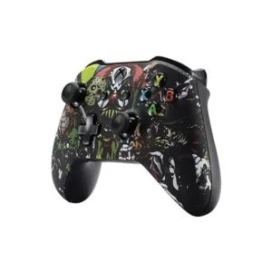 eXtremeRate Soft Touch Scary Party Patterned Faceplate