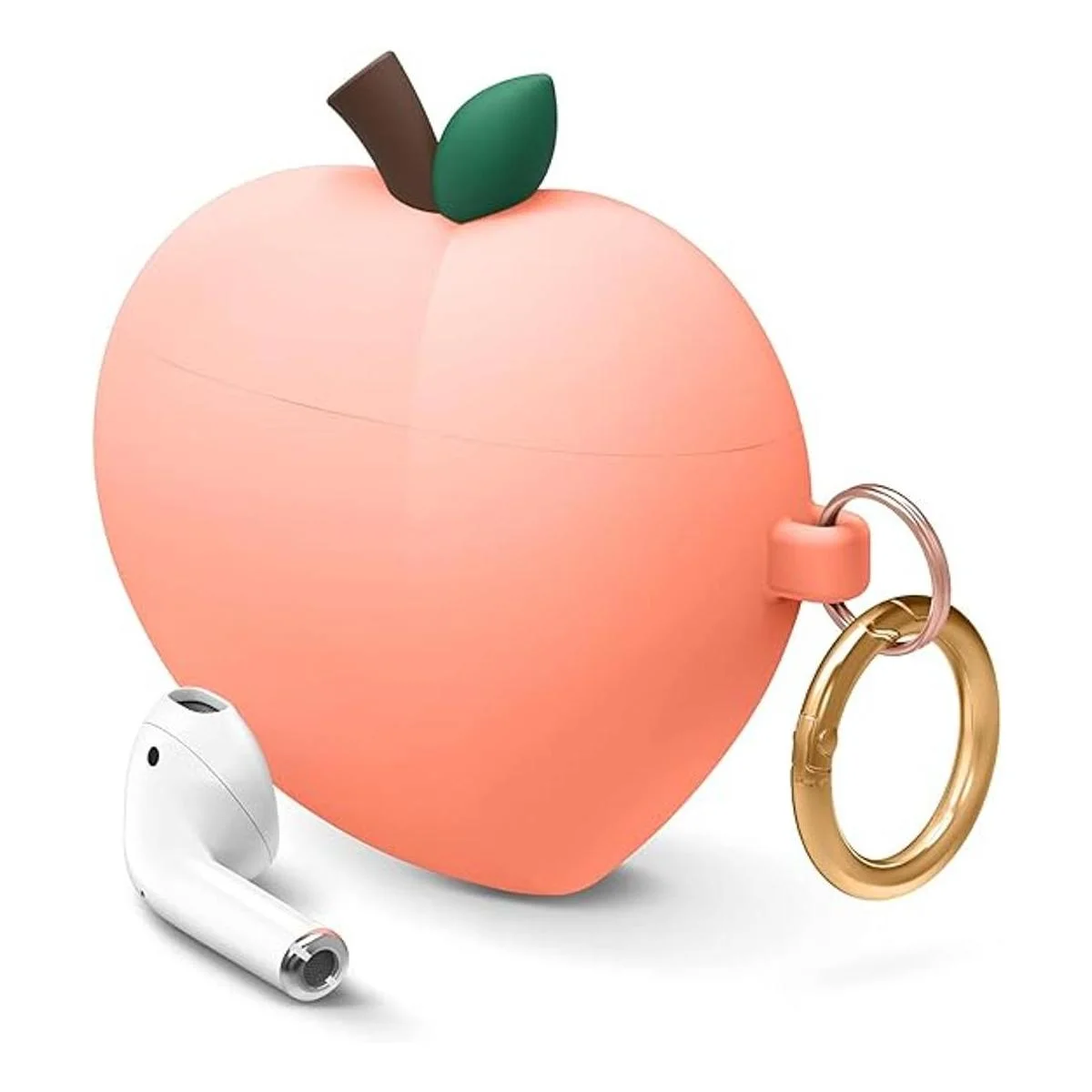 elago Funda de melocotón para AirPods compatible con Apple_1