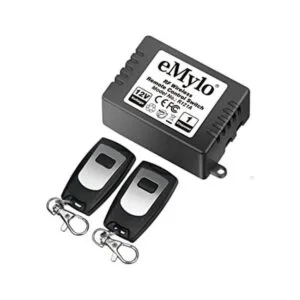 eMylo DC 12V 1 canal 433Mhz RF inalámbrico Relé de control_1