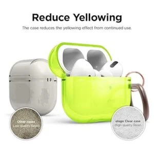 elago Funda transparente compatible con AirPods Pro alta_4