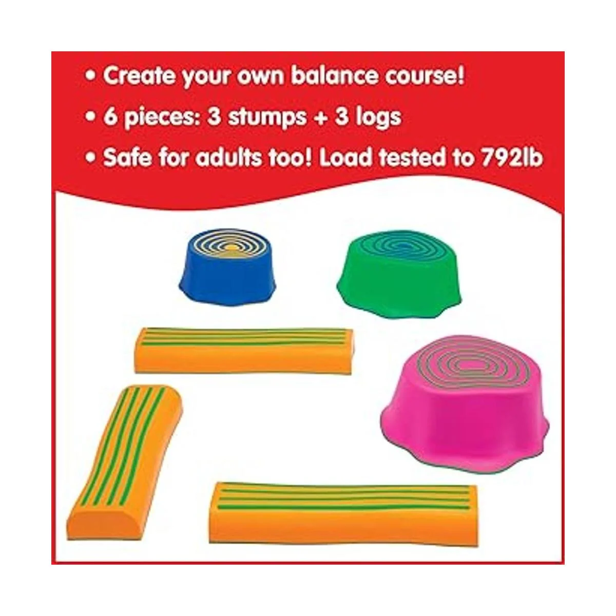 edxeducation StepaTrail Carrera de obstáculos de 6 piezas_3