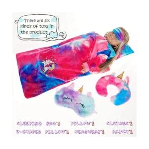 ebuddy Juego de 6 piezas diseño de unicornio en teñido_2