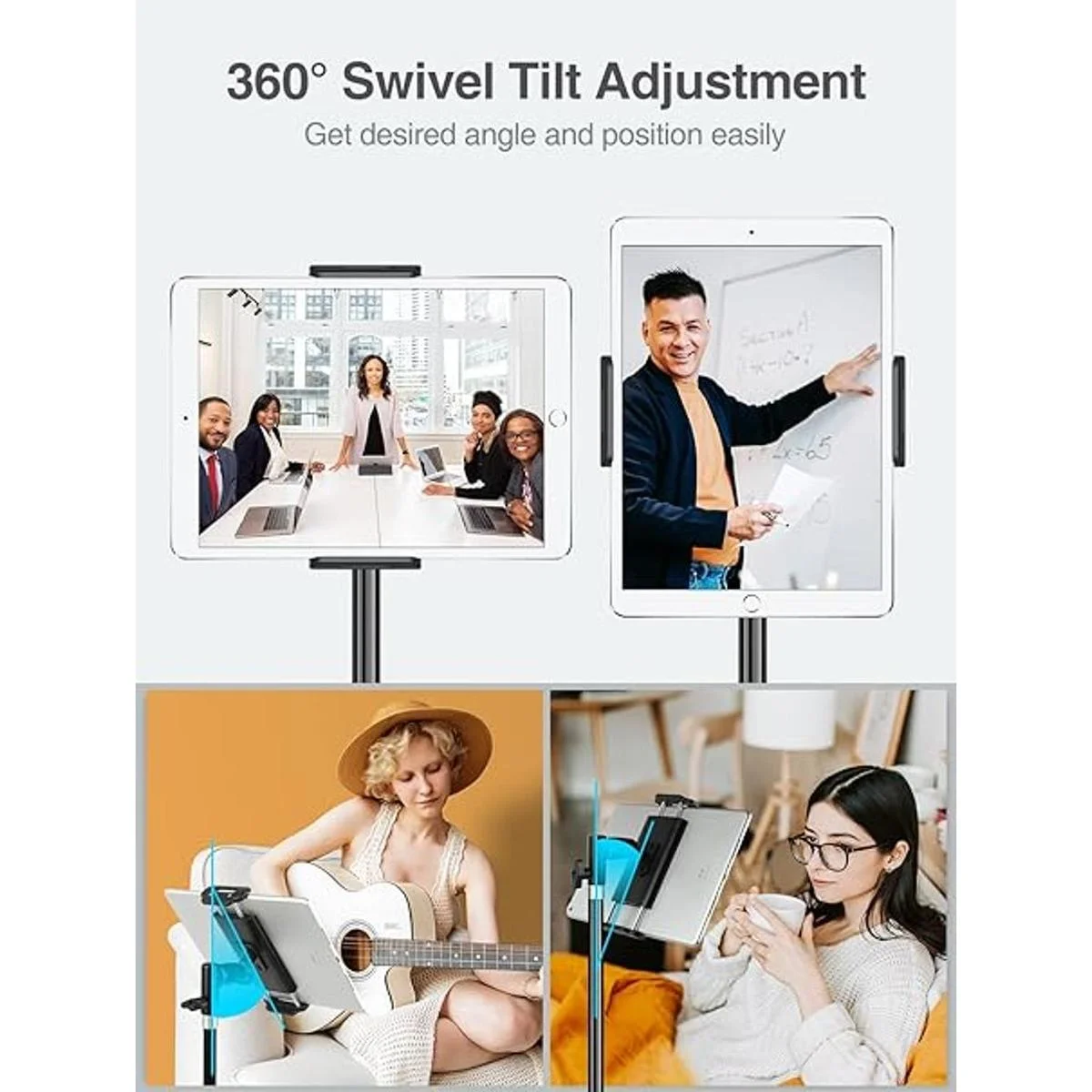 elitehood Soporte de aluminio para iPad soporte para_4