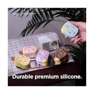 elago Funda con llavero para audífonos AirPods Pro de_4