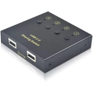 eKL Interruptor USB 4 computadoras 2 dispositivos USB_1