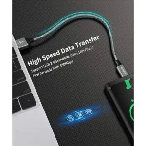 etguuds Cable USB C de carga rápida 4 unidades 13610_4