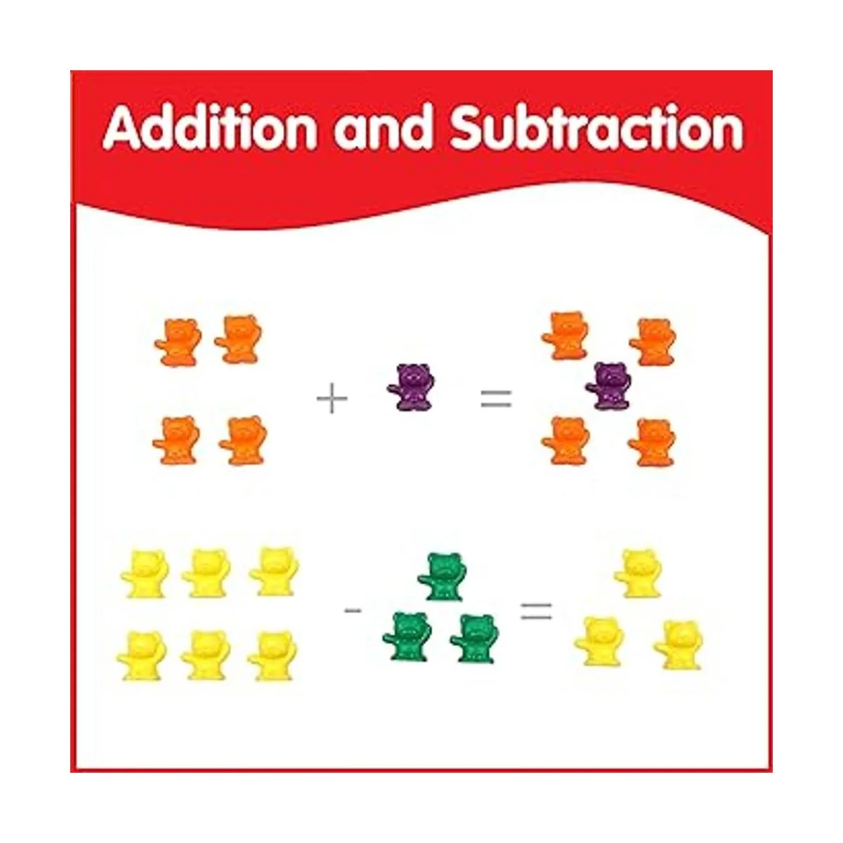 edxeducation Contar osos con cuencos a juego